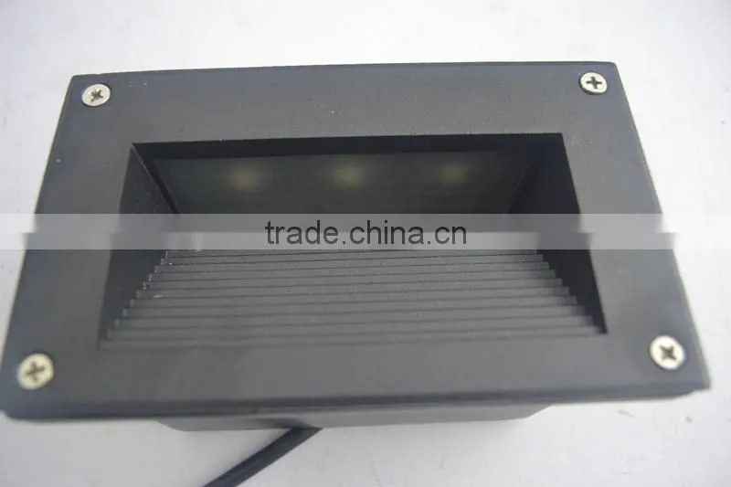 2016 energy saving modern aluminium step light 3w with 2years warranty