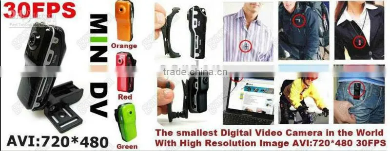 Mini DV Pocket Sports Cam Bike Digital Video Camera