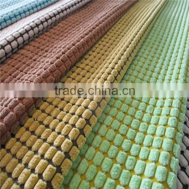 2.5 Wale polyester nylon corduroy fabric