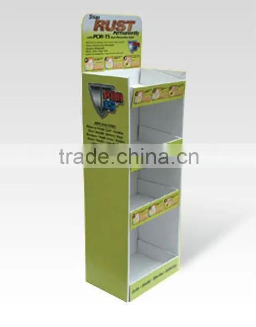 2011 new style floor paper display stand