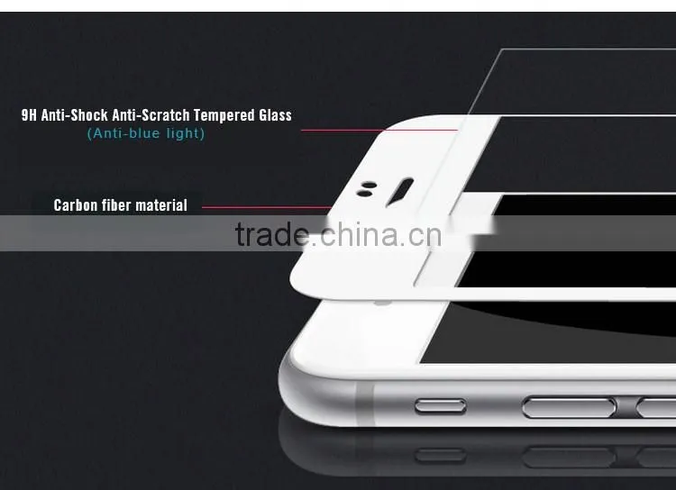 PULIKIN Manufactuer Anti Blue Light Tempered Glass Screen Protector For Iphone 6/6s Plus.