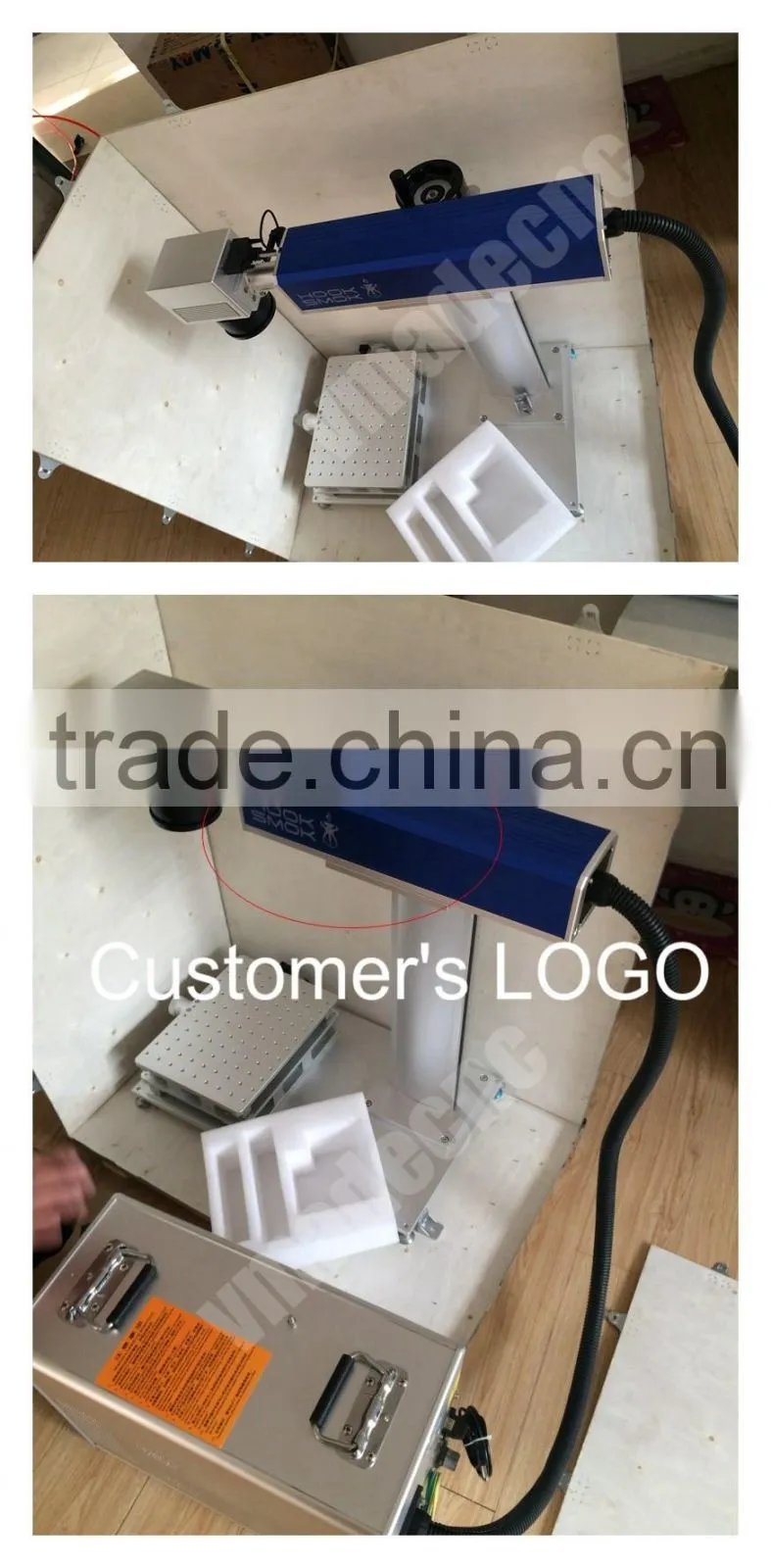 high quality china Racus laser engraving small jewellery fiber metal laser marking machine 10W 20W 30W