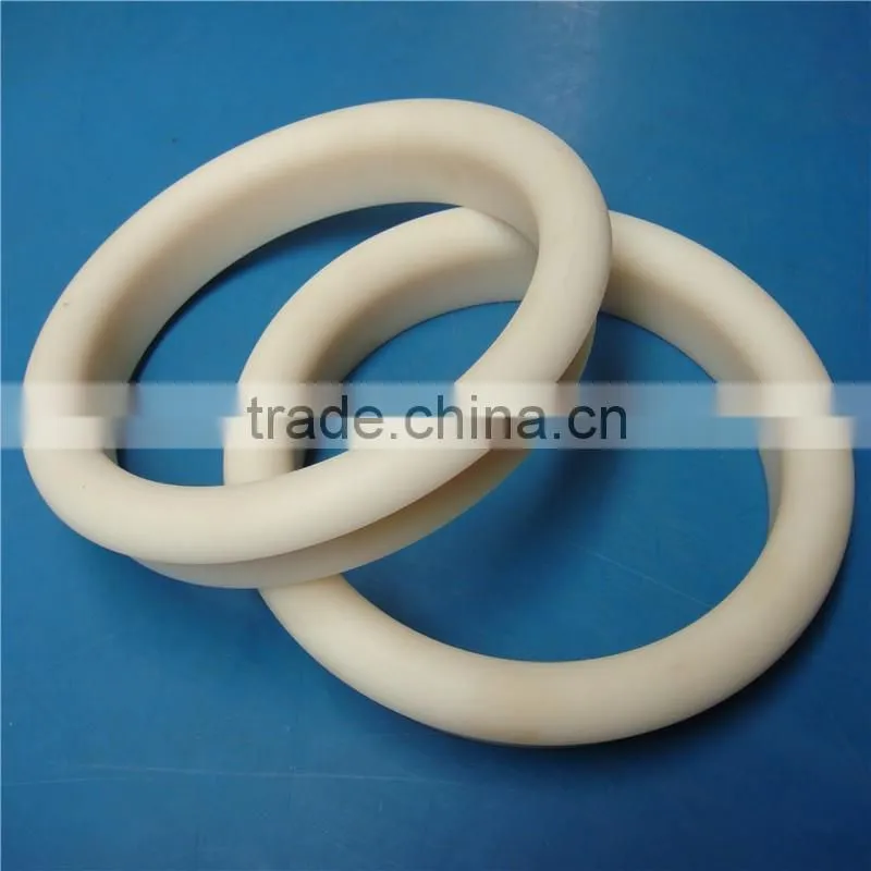 Manufacture ODM & OEM injected machined pa66 nylon small plastic ring