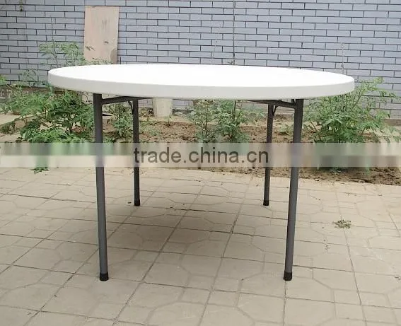 Outdoor Round Plastic Folding Table