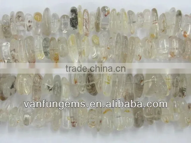 Wholes natural polished ghost crystal