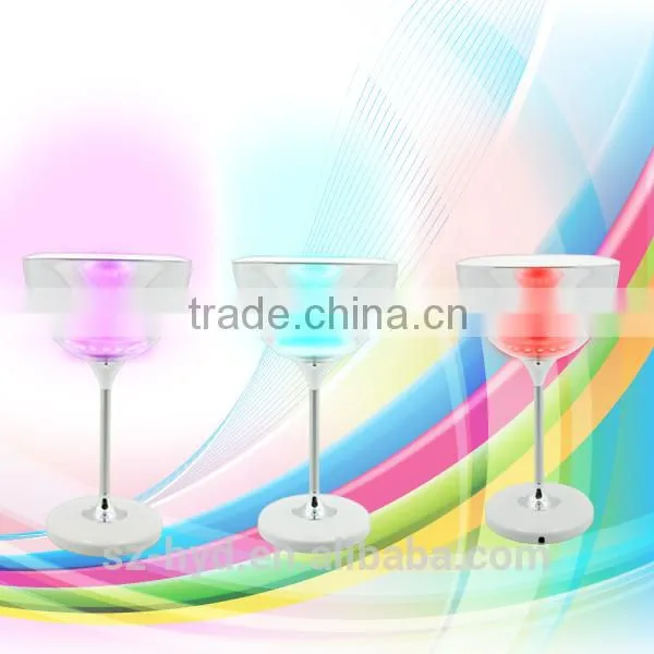 Glass daren waves led night lamp speaker (NT-BP0055)