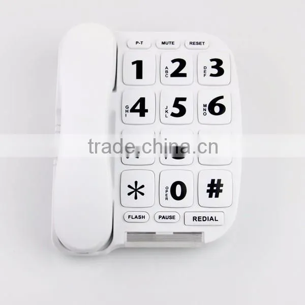 Factory price big button senior wire emergency telephone