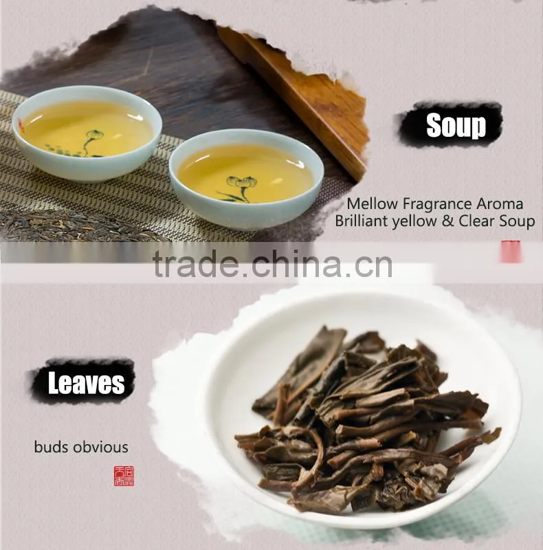 Box package detox raw pu-er tea cake