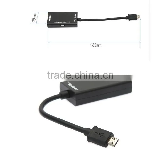 High Speed Micro MHL to HDMI Cable MHL to HDMI Adapter