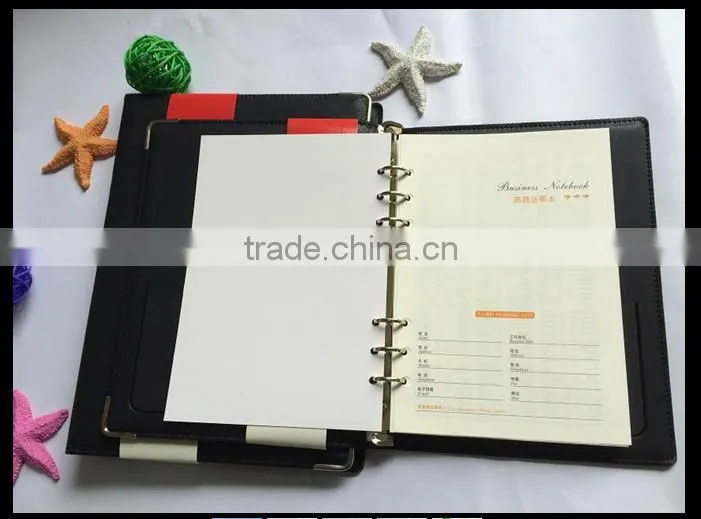 Business notebooks with pen