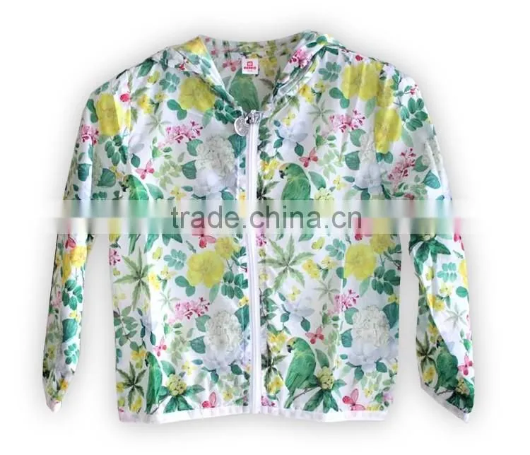 Fashion Girls Winter Cotton Halter Children Printed Thicken Coat children's clothing