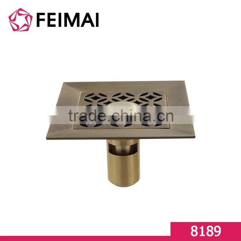 Bathroom Design Antique Bronze Floor Shower Drainer