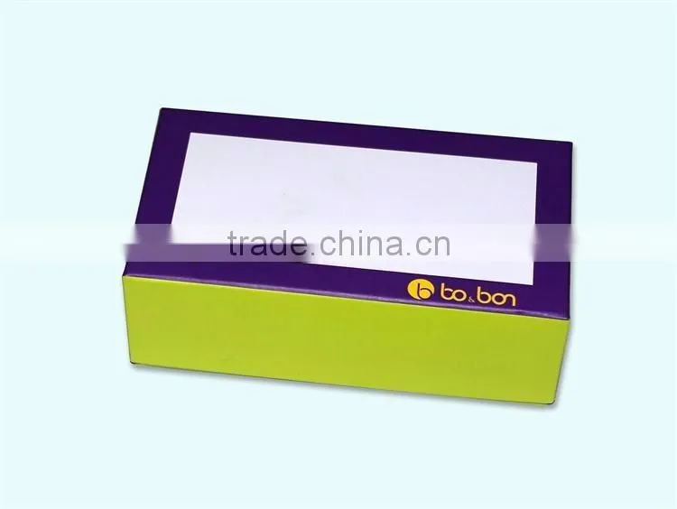 Clear plastic storage box