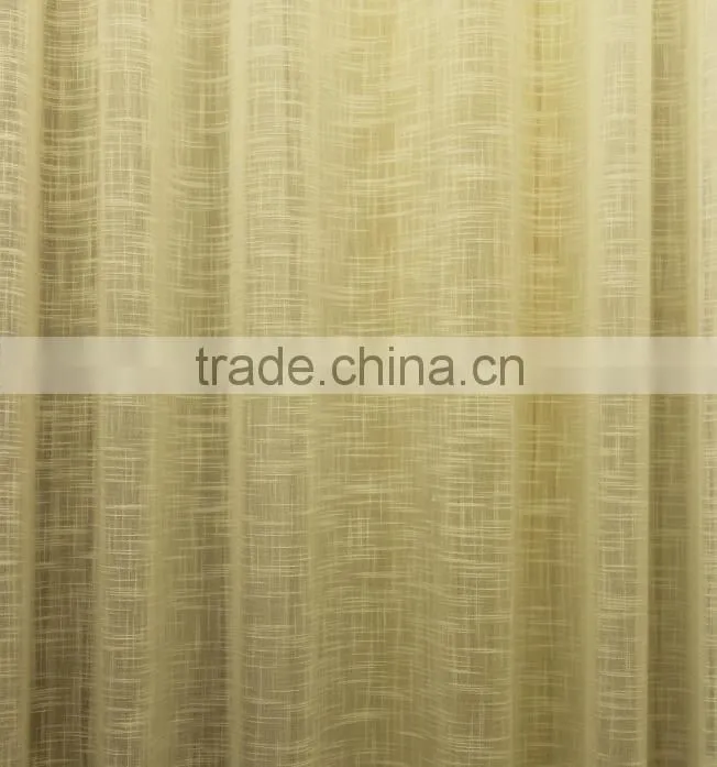 Yarn Dyed Cross Grain Sheer Curtain Fabric Curtain Cross Fabric