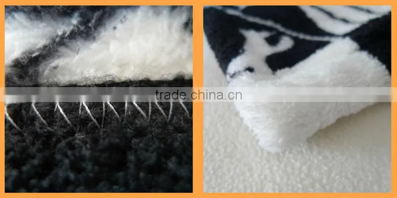 Polyester super-soft printed coral fleece blanket/throw,JOYTEX HOMESTYLE