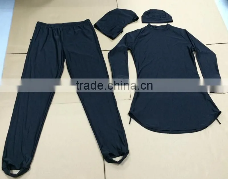 muslim women swimwear beach kaftan plain jogging suits
