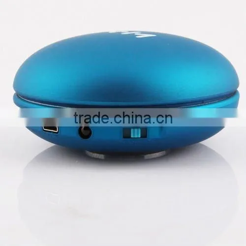 MP3 Gadgets Plastic Portable Vibration Mimi MP3 MP4 Audio Speaker with remote control and TF card slot