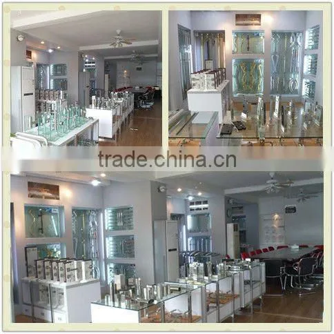 Stainless steel handle door for wooden door