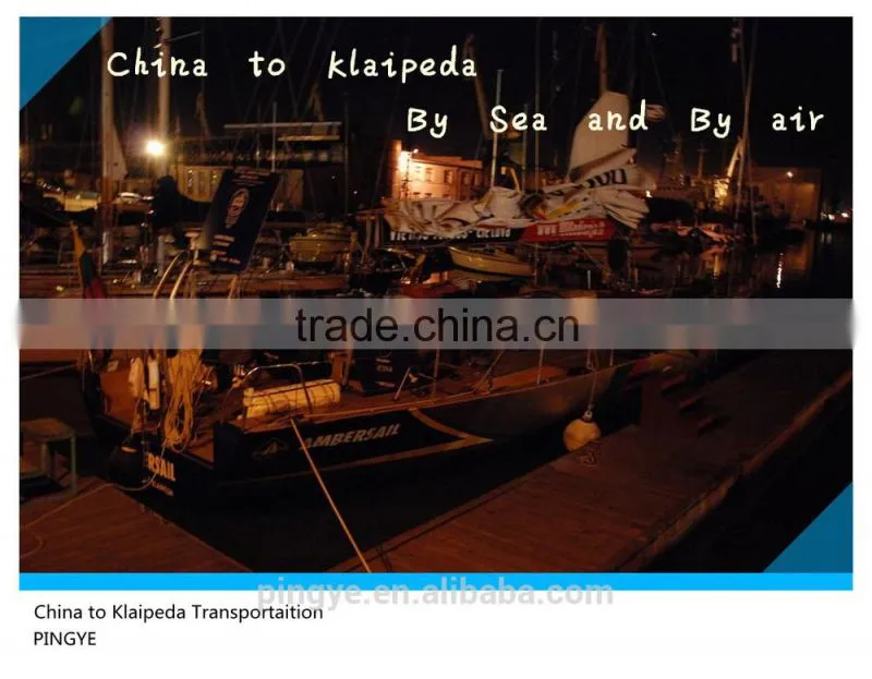 Sea Freight from Shantou Jieyang Chaozhou Shenzhen Guangzhou to KLAIPEDA