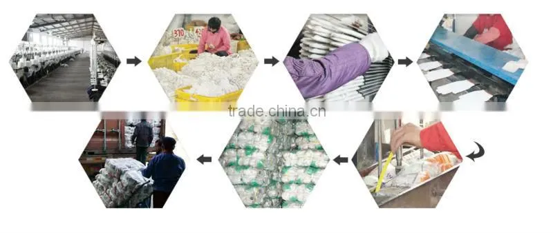 10guage bleached white cotton gloves manufacturer from Chian