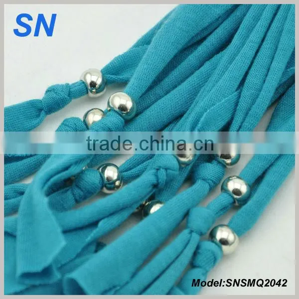 Hot sell pendant necklace scarf