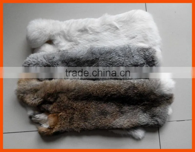 High quality rabbit fur skin