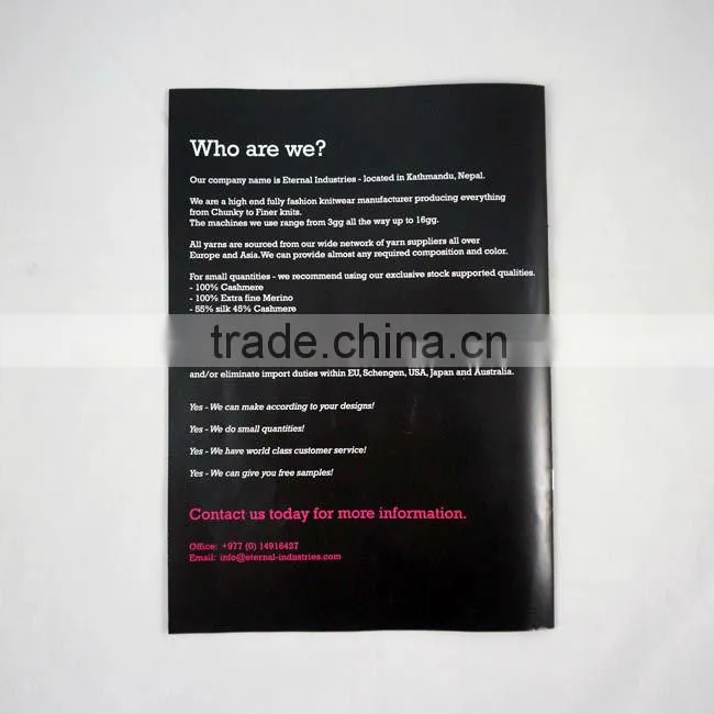 Customed product catalog