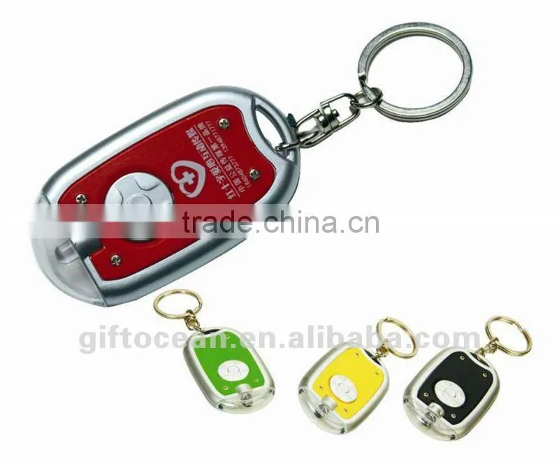 mini LED gift torch with keychain