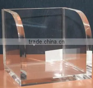 High quality hard acrylic wallet display racks
