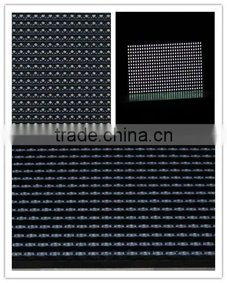 Alibaba Express Hot Selling outdoor P10 Single White Color Outdoor Semi-outdoor LED Display Modules