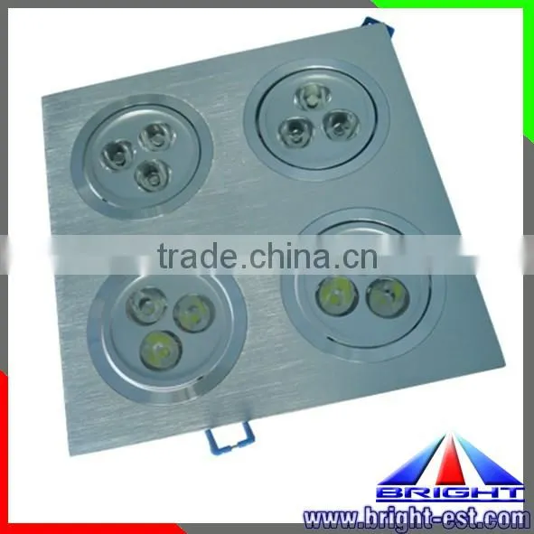 50-60Hz LED Ceiling Light 12w with Aluminum body