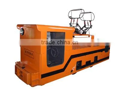 7 tons trolley locomotive for underground mine, cheap price China manufacture mining locomotive
