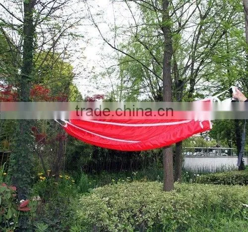 Garden Outdoor Hammock Parachute Fabric Rope Swing Hanging Swing fit one person