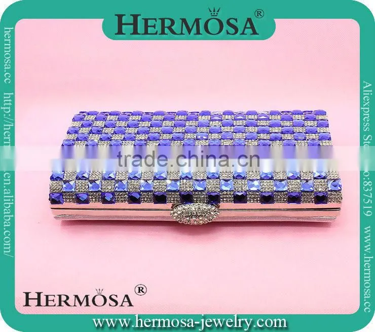 Hermosa Newly Women Elegant Clutch Purse Treny Lady Evening Party Prom Purse Fashion Jewelry Purse