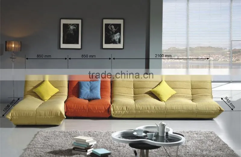 2015 Latest Modern Design Couch Wooden Corner Sofa Set