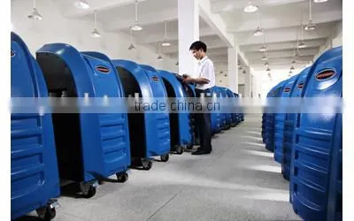 Portable car a/c refrigerant recovery recycling machine