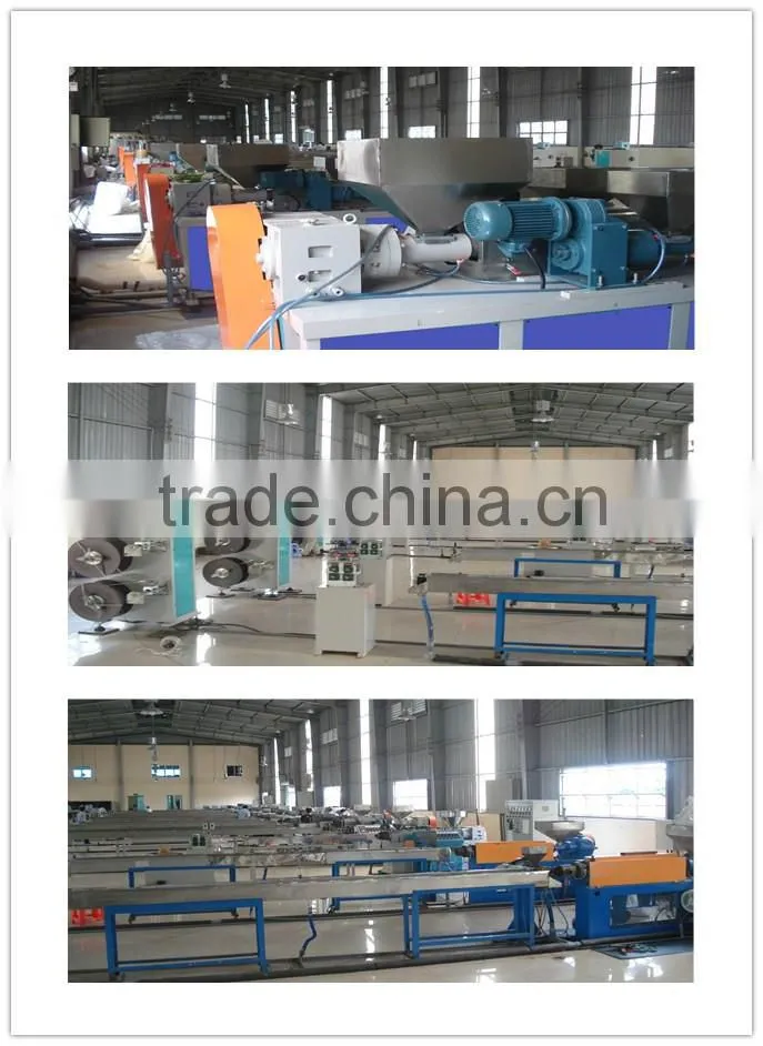 PP plastic imitation rattan extrusion line