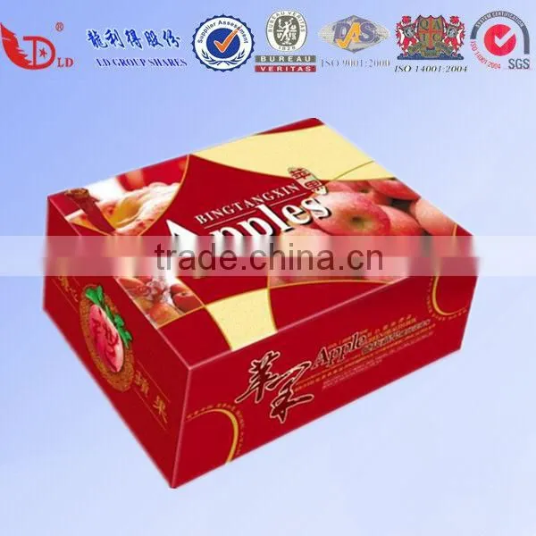 Fruit and vegetable packaging box with factory prices