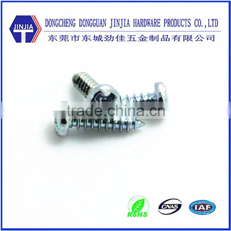 m3*12 black countersunk head phillips sef tapping screw din7982