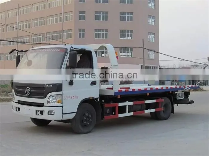 china product foton wrecker truck towing trucks