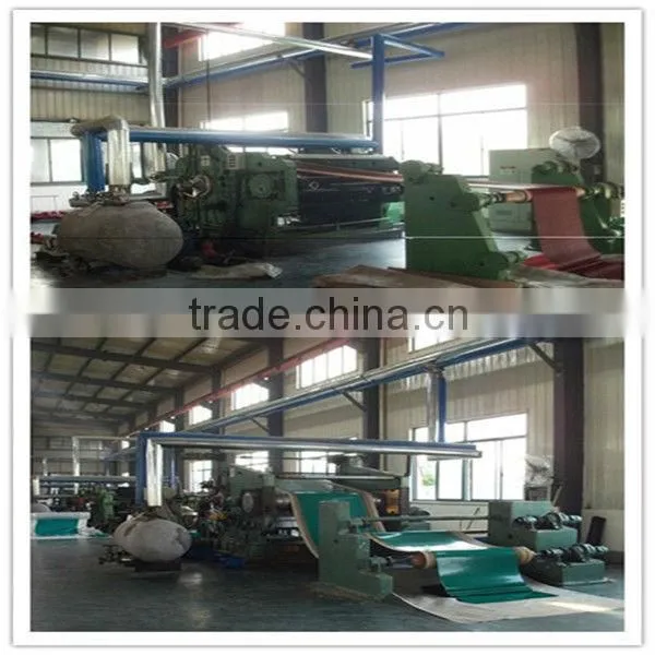 black shiny rubber soling sheet manufacture