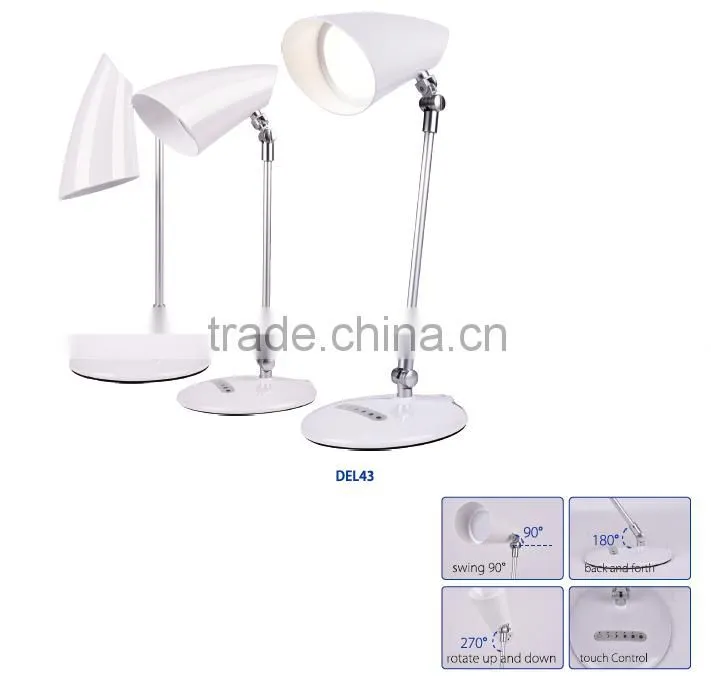 China maker touch sensor LED table lamp push button switch