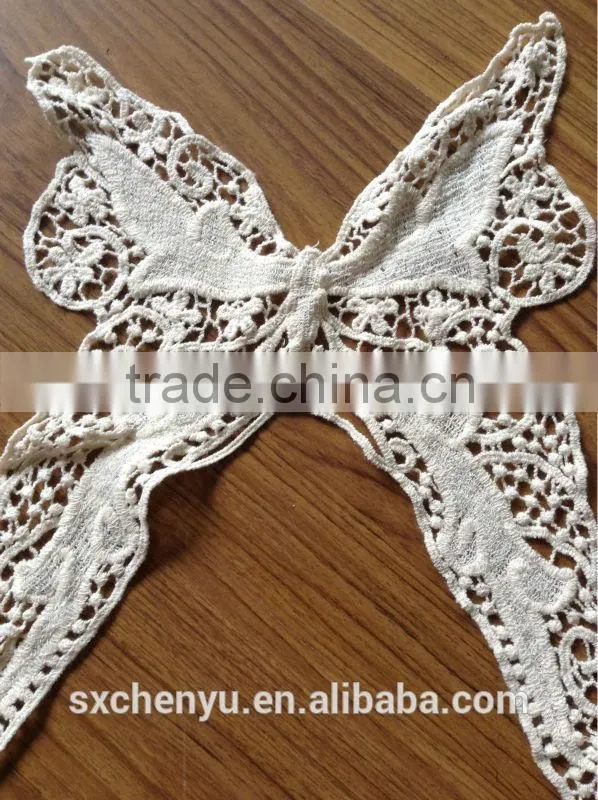 PFD Macrame Embroidery Collar