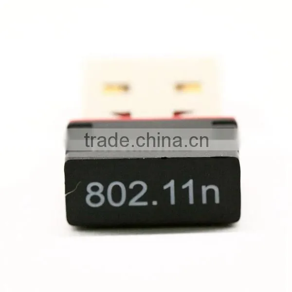 2.4G Ralink RT5370 Chip network lan card Mini Wireless 150Mbps USB Wifi Adapter 802.11 w/ RT-UW01