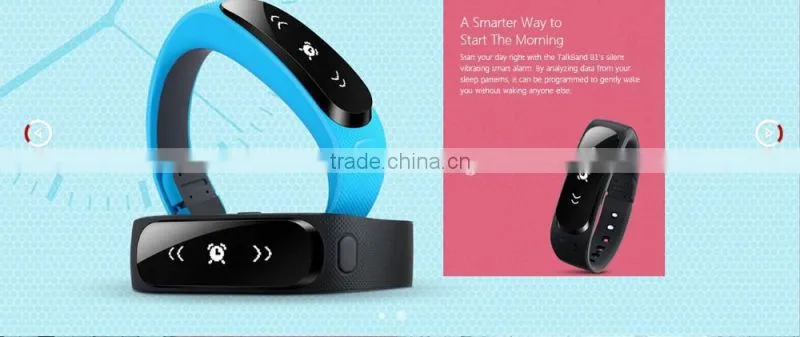 HUAWEI TalkBand B1 Bluetooth Smart Bracelet Fitness wristband Wearable Health Sports Compatible Mobile Phone Device(Grey)