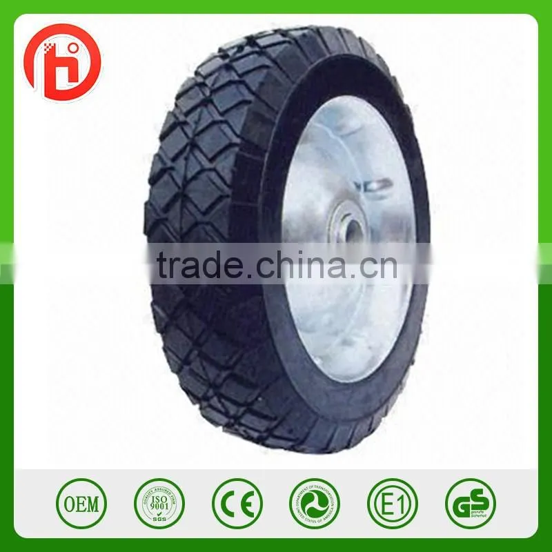 great sale EW1502 semi solid rubber wheel 8"X2"