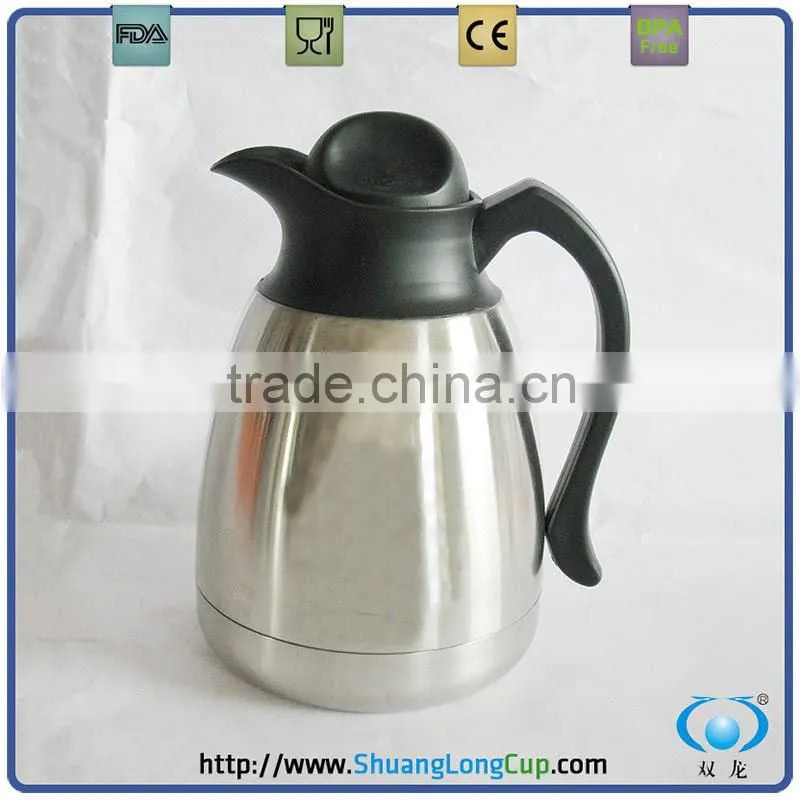 High quality double wall coffee pot
