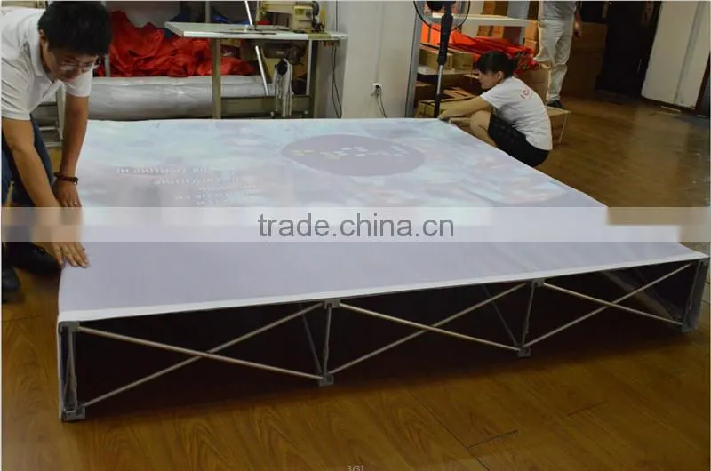 3X3 Velcro aluminum fabric Pop Up Display Stands
