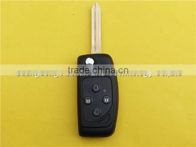 4 buttons flip folding key cover blank shell replacement Toyota