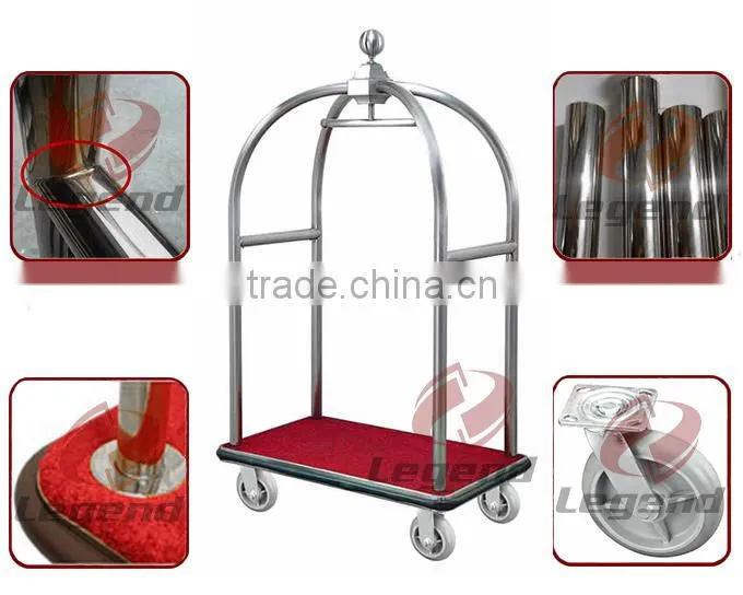 Premium Ball Crown bellman carts,made in china